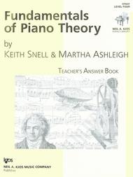 Fundamentals Of Piano Theory