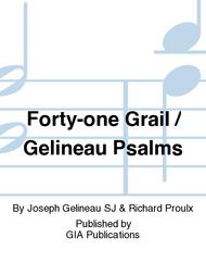 Forty-One Grail / Gelineau Psalms Sheet Music by Joseph Gelineau S.J.