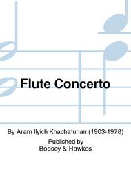Flute Concerto Sheet Music by Aram Ilyich Khachaturian