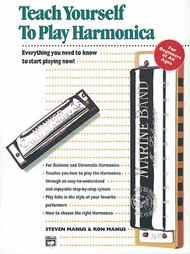 Teach Yourself To Play Harmonica - Book/Harmonica/Enhanced CD Sheet Music by Steven Manus
