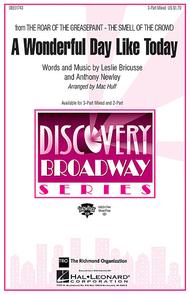 A Wonderful Day Like Today - ShowTrax CD Sheet Music by Leslie Bricusse and Anthony Newley