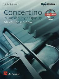Concertino in Russian Style Opus 35 Sheet Music by Alexei Janschinow