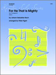 For He That Is Mighty (from 'The Magnificat') Sheet Music by Johann Sebastian Bach