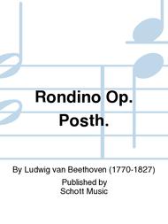 Rondino E flat Major op. posth. Sheet Music by Ludwig van Beethoven