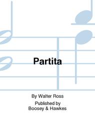 Partita Sheet Music by Walter Ross