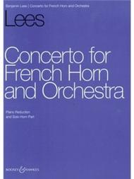 Concerto for Horn and Orchestra Sheet Music by Benjamin Lees