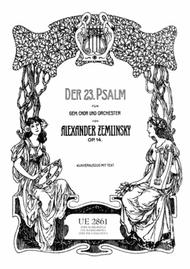 Psalm 23 Sheet Music by Alexander von Zemlinsky