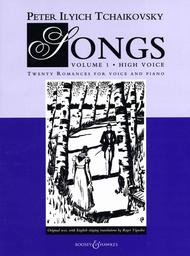 Songs - Volume 1 Sheet Music by Peter Ilyich Tchaikovsky