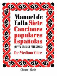 Canciones Populares Espanolas(7) Sheet Music by Manuel de Falla