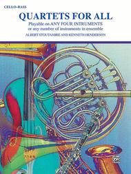 Quartets for All Sheet Music by Albert L. Stoutamire