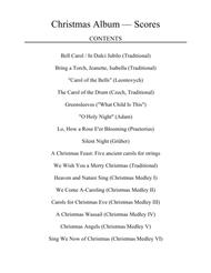 Christmas Album for String Quartet: Scores Sheet Music by Matthew Naughtin