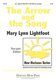 The Arrow and the Song Sheet Music by Mary Lynn Lightfoot