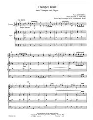 Trumpet Duet Sheet Music by Henry Purcell