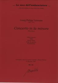 Concerto in a minor TWV 52:A1 (Manuscript