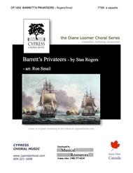Barrett's Privateers Sheet Music by Ron Smail