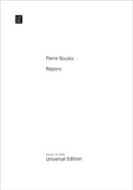Repons Sheet Music by Pierre Boulez