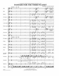 Fanfare for the Third Planet - Full Score Sheet Music by Richard L. Saucedo