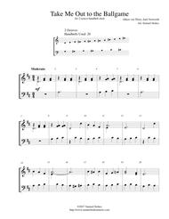 Take Me Out to the Ballgame - for 2-octave handbell choir Sheet Music by Albert von Tilzer