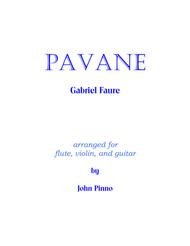 Faure: Pavane for flute