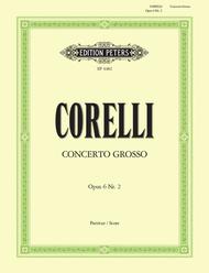 Concerto Grosso Op. 6 No. 2 in F Sheet Music by Arcangelo Corelli