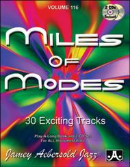 Volume 116 - Miles of Modes Sheet Music by Jamey Aebersold
