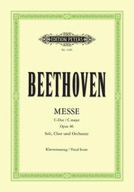 Mass In C Sheet Music by Ludwig van Beethoven