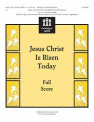 Jesus Christ Is Risen Today! - Full Score Sheet Music by David Moklebust