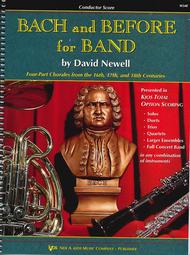 Bach and Before For Band - Score Sheet Music by David Newell