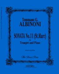 Sonata No 11 (St. Marc) Sheet Music by Tomaso Giovanni Albinoni