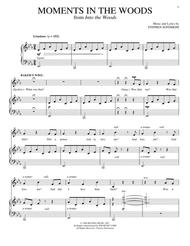 Moments In The Woods (from Into The Woods) Sheet Music by Stephen Sondheim