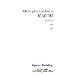 Kaoru (score and parts) Sheet Music by Christopher Theofanidis