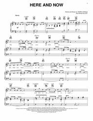 Here And Now Sheet Music by Luther Vandross