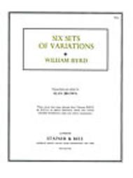 Six Sets of Variations from Musica Britannica Sheet Music by William Byrd