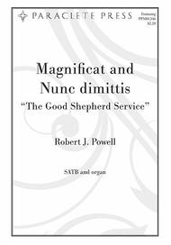 Magnificat and Nunc Dimittis "The Good Shepherd Service" Sheet Music by Robert J. Powell