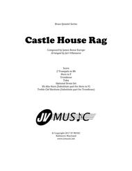 Castle House Rag by James Reese Europe for Brass Quintet Sheet Music by James Reese Europe