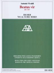 Beatus vir RV 597 Sheet Music by Antonio Vivaldi
