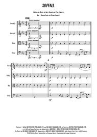 Skyfall String Quartet Sheet Music by Adele