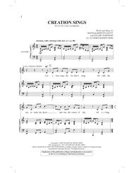 Creation Sings Sheet Music by Krystyn Getty