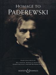 Homage to Paderewski Sheet Music by Ignacy Jan Paderewski