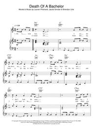 Death of a Bachelor Sheet Music by Panic! at the Disco