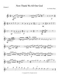 Now Thank We All Our God Sheet Music by Johann Cruger