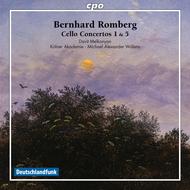Bernhard Romberg: Cello Concertos Nos. 1 & 5 Sheet Music by Davit Melkonyan; Kolner Akademie; Michael Alexander Willens