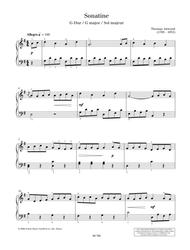 Sonatina G major Sheet Music by Thomas Attwood