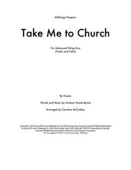 Take Me To Church - Violin and Cello Duet Sheet Music by Hozier