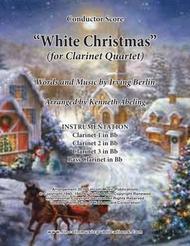 White Christmas (for Clarinet Quartet) Sheet Music by Irving Berlin