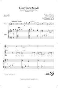 Everything To Me Sheet Music by Patricia Mock