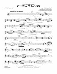 Cinema Paradiso (Flexible Solo with Band) - Solo Bb Clarinet Sheet Music by Andrea Morricone