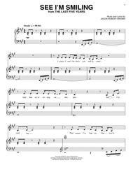 See I'm Smiling (from The Last 5 Years) Sheet Music by Jason Robert Brown