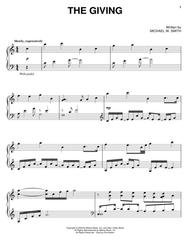 The Giving Sheet Music by Michael W. Smith