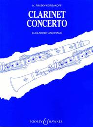 Clarinet Concerto Sheet Music by Nikolay Andreyevich Rimsky-Korsakov